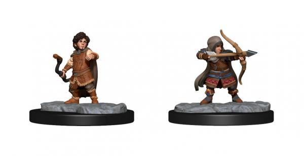 Critical Role Unpainted Miniatures Lotusden Halfling Ranger Male - De Dondersteen