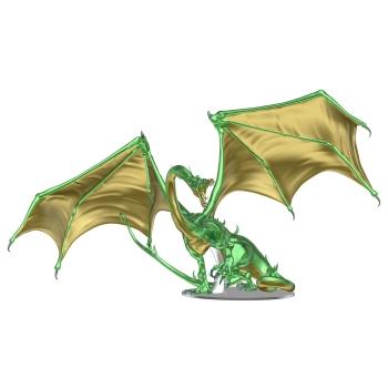 D&D Icons of the Realms: Adult Emerald Dragon Premium Figure - De Dondersteen