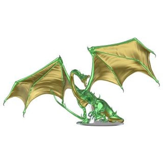 D&D Icons of the Realms: Adult Emerald Dragon Premium Figure - De Dondersteen