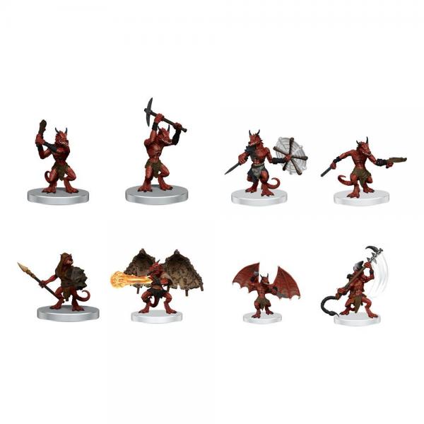 D&D Icons of the Realms: pre-painted Miniatures Kobold Warband - De Dondersteen