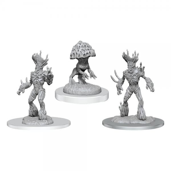 D&D Nolzur's Marvelous Miniatures Unpainted Miniature Myconid Sovereign & Sprouts Assortment - De Dondersteen