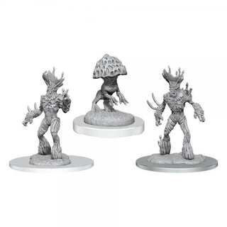 D&D Nolzur's Marvelous Miniatures Unpainted Miniature Myconid Sovereign & Sprouts Assortment - De Dondersteen