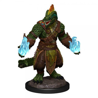 D&D Nolzur's Marvelous Miniatures Unpainted Miniatures Lizardfolk Barbarian & Cleric Case - De Dondersteen