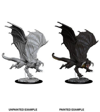 D&D Nolzur's Marvelous Miniatures - Young Black Dragon - De Dondersteen
