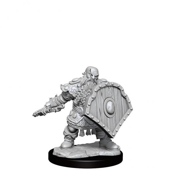 Dungeons & Dragons Frameworks Miniature Model Kit Dwarf Fighter Male - De Dondersteen