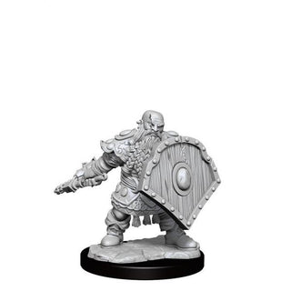 Dungeons & Dragons Frameworks Miniature Model Kit Dwarf Fighter Male - De Dondersteen