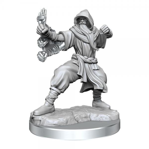 Dungeons & Dragons Frameworks Miniature Model Kit Human Monk Male - De Dondersteen
