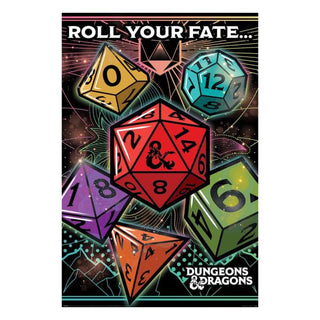 Dungeons & Dragons Poster Pack Roll Your Fate 61 x 91 cm - De Dondersteen