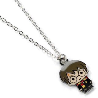 Harry Potter Cutie Collection Necklace & Charm Harry Potter (silver plated) - De Dondersteen