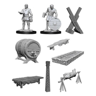 WizKids Deep Cuts Unpainted Miniatures Vikings - De Dondersteen
