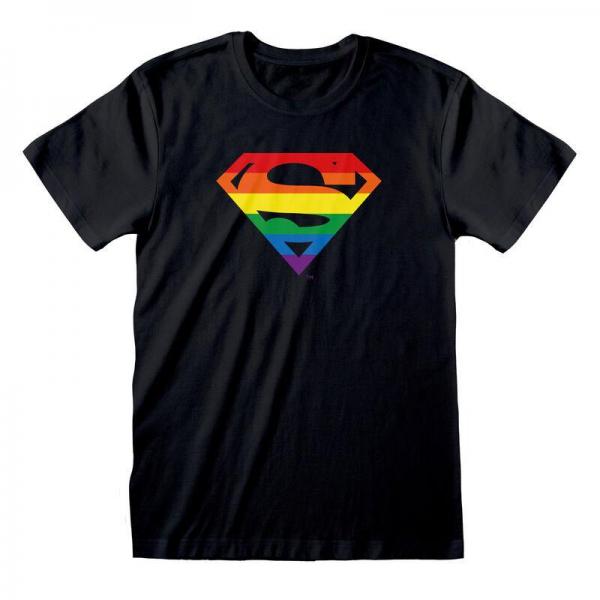 DC Comics T-Shirt Superman Logo - DC Pride Size L