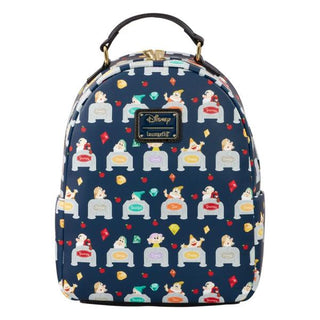 Disney by Loungefly Backpack Snow White Seven Dwarves AOP heo Exclusive - De Dondersteen