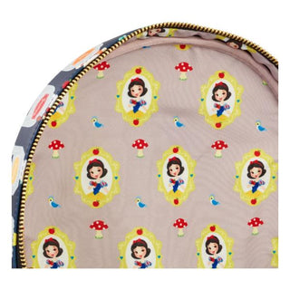 Disney by Loungefly Backpack Snow White Seven Dwarves AOP heo Exclusive - De Dondersteen