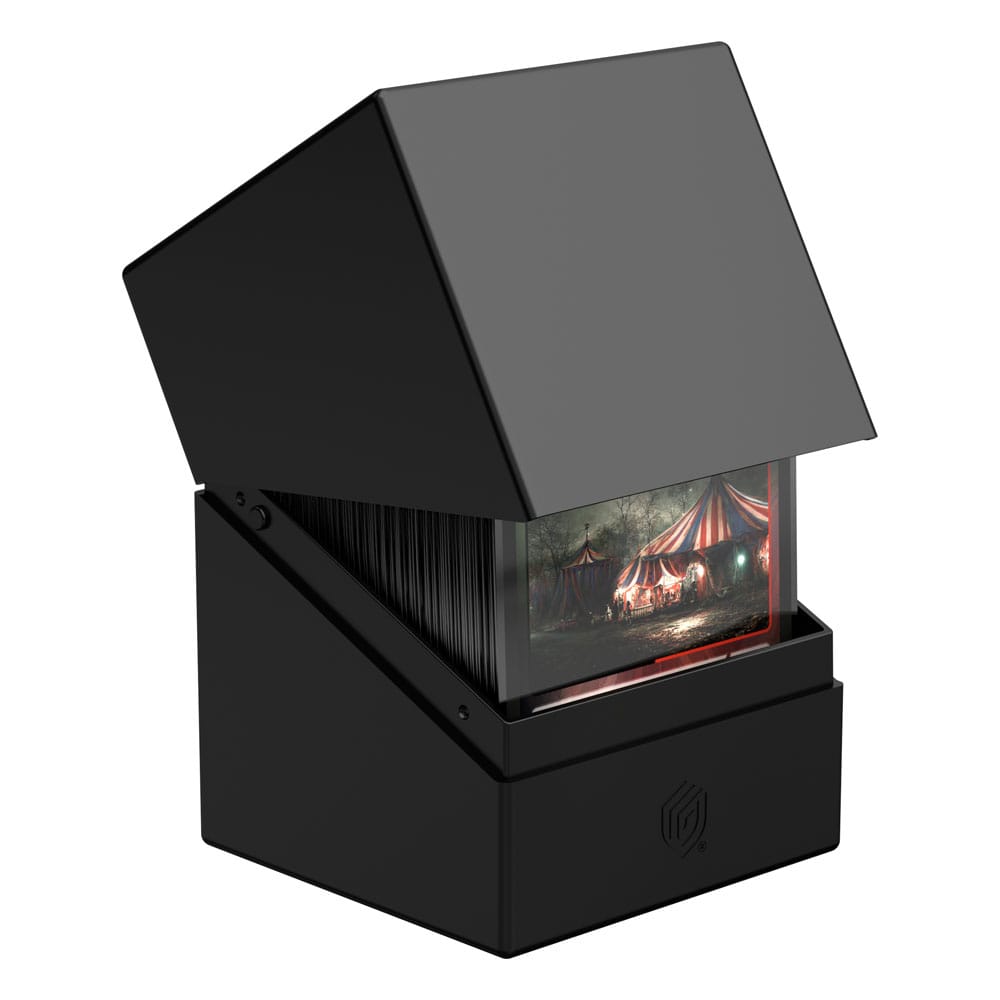 Ultimate Guard Boulder Deck Case 100+ Solid Black - De Dondersteen
