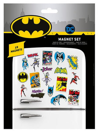 DC Comics Batman Retro - Magneet Set - De Dondersteen