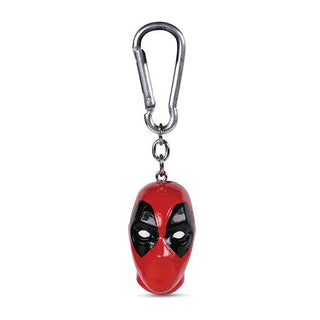 Deadpool Head - Polyresin 3D Sleutelhanger - De Dondersteen
