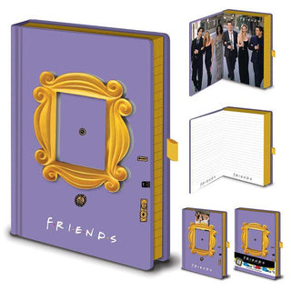 Friends Photo Frame - Premium A5 Notitieboek - De Dondersteen