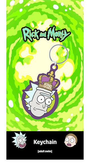 Rick And Morty King of Shit - Sleutelhanger - De Dondersteen