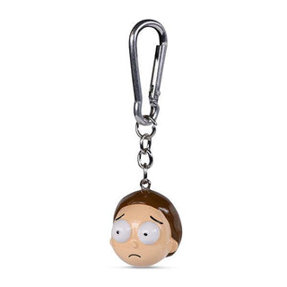 Rick and Morty Morty Head - Polyresin 3D Sleutelhanger - De Dondersteen