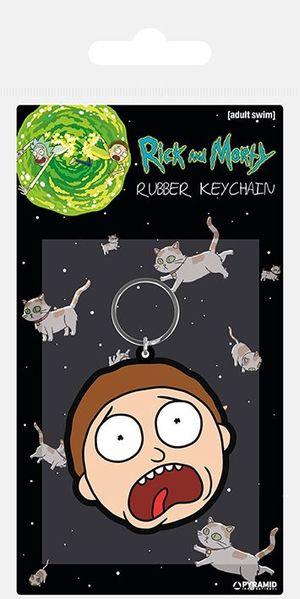 Rick and Morty Morty Terrified Face - Sleutelhanger - De Dondersteen