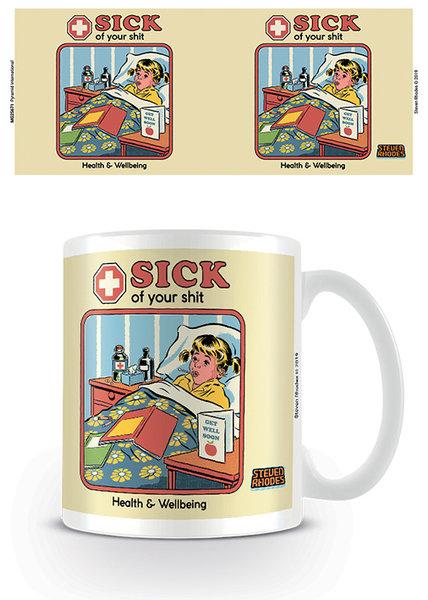 Steven Rhodes Sick Of Your Shit - Mok - De Dondersteen