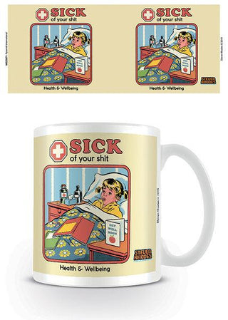 Steven Rhodes Sick Of Your Shit - Mok - De Dondersteen