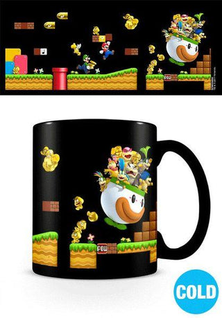 Super Mario Gold Coin Rush - Heat Changing Mug - De Dondersteen
