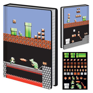 Super Mario Level Builder - Premium A5 Notitieboek - De Dondersteen
