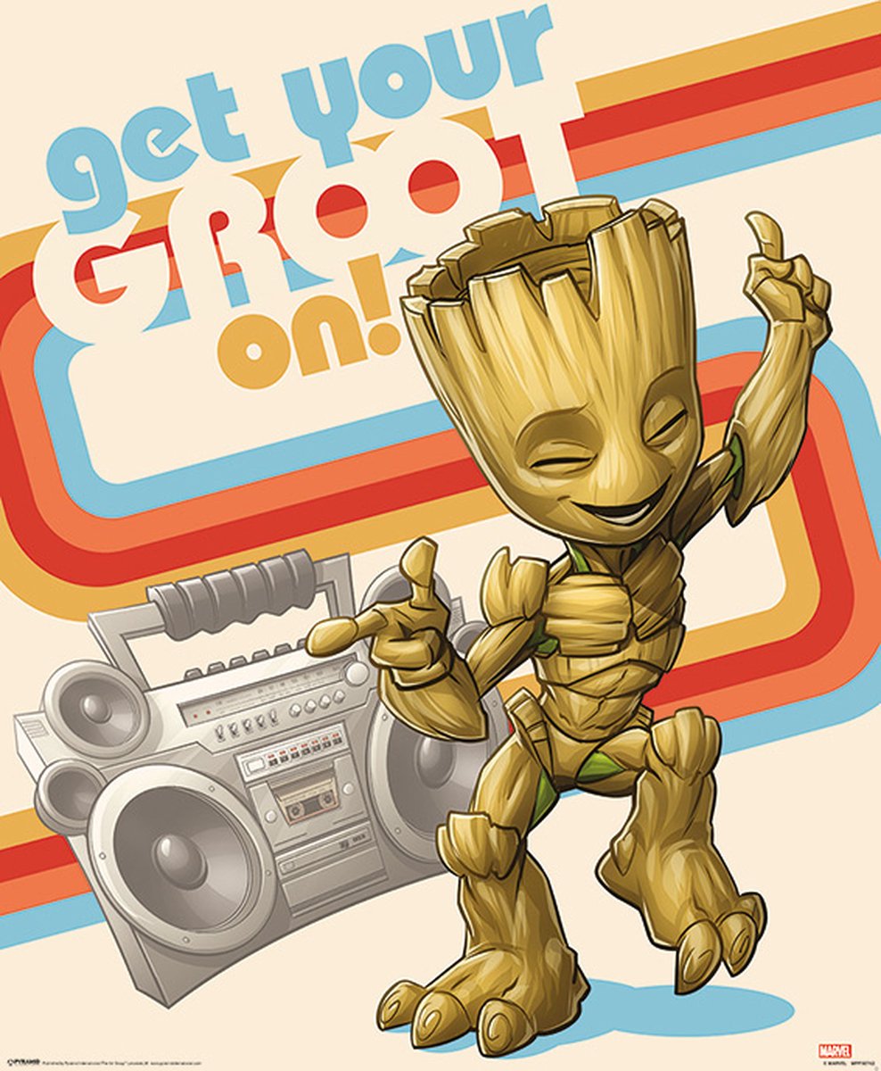 Poster Guardians of the Galaxy Vol. 2 Get Your Groot On (903)