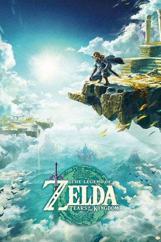 The Legend Of Zelda Tears Of The Kingdom Hyrule Skies - Maxi Poster - De Dondersteen