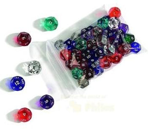 Dobbelsteen - D12 - Twaalf Zijdig (per stuk) - De Dondersteen