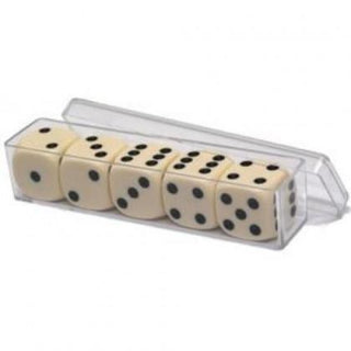 Dobbelstenen 5 in doosje 16 mm - De Dondersteen