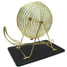 Bingomolen groot koper 43cm Bord+75 ballen - De Dondersteen