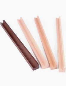 Mah-Jong latten set klein 4 stuks 40x2x2 cm - De Dondersteen