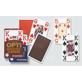 Speelkaarten Opti Bridge - De Dondersteen