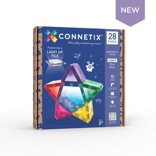 Connetix 28-delige Light Star Pack - De Dondersteen