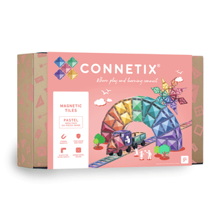 CONNETIX Pastel Mega Pack 202 Stuks – Magnetische Bouwtegels
