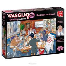 Wasgij Destiny 24 - Business as Usual! (1000) - De Dondersteen