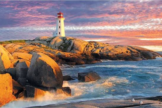Peggy’s Cove Lighthouse. Nova Scotia