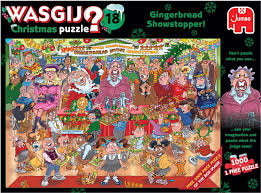 Wasgij Christmas 18 - Gingerbread Showstopper! (1000) - De Dondersteen