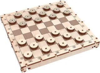 Mr. Playwood Game Checkers - De Dondersteen