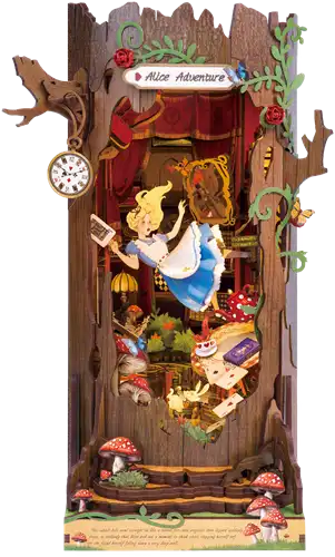 Robotime Book Nook Alice Adventure - De Dondersteen