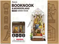 Robotime Book Nook Garden House - De Dondersteen