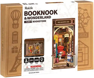 Robotime Book Nook Shakespeare's Bookstore - De Dondersteen
