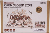 Robotime Open Closed Sign