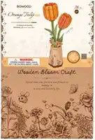 Robotime Orange Tulip - De Dondersteen