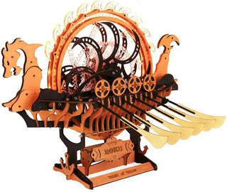 Robotime Viking Dragon Ship - De Dondersteen