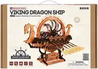 Robotime Viking Dragon Ship - De Dondersteen