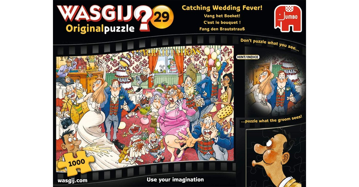 Wasgij Original 29, Vang Het Boeket! (1000)
