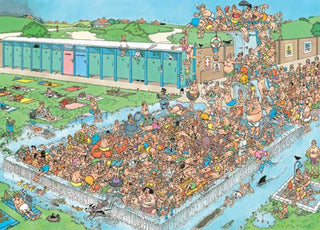 Bomvol Bad - Jan van Haasteren (1000) - De Dondersteen